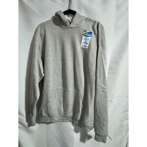 Mens Hanes Hoodie Soft USA Grown Cotton/Poly Blend Hooded Sweatshirt XL NEW!